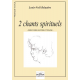 2 chants spirituels for high voice and piano
