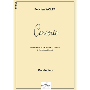 Concerto Veni Creator for organ and string orchestra (PARTS)