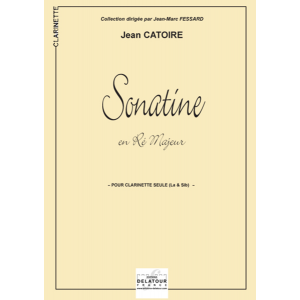 Sonatine in D-Dur für Klarinette