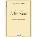 3 Ave Maria for soprano or tenor, violin and organ