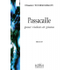Passacaille für Violine und Klavier
