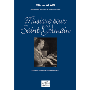 Musique pour Saint-Germain für Stimme und Orchester