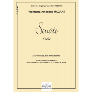 Sonate KV 292 for 2 clarinets
