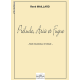 Prelude, Aria and Fugue for cello and organ