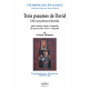 Trois psaumes de David für gemischter Chor a cappella