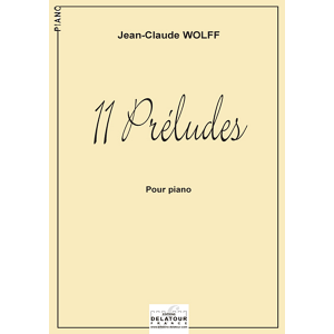 11 preludes for piano