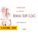 Running from silence pour contrebasse - E-score PDF