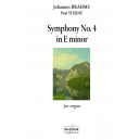 Symphony No. 4 in E minor for organ