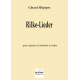 Rilke-Lieder for soprano and string orchestra (PARTS)