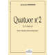 Quatuor N°2 à Stasia für Streichquartett