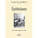Epithalame für Violine und Klavier (oder Orgel)