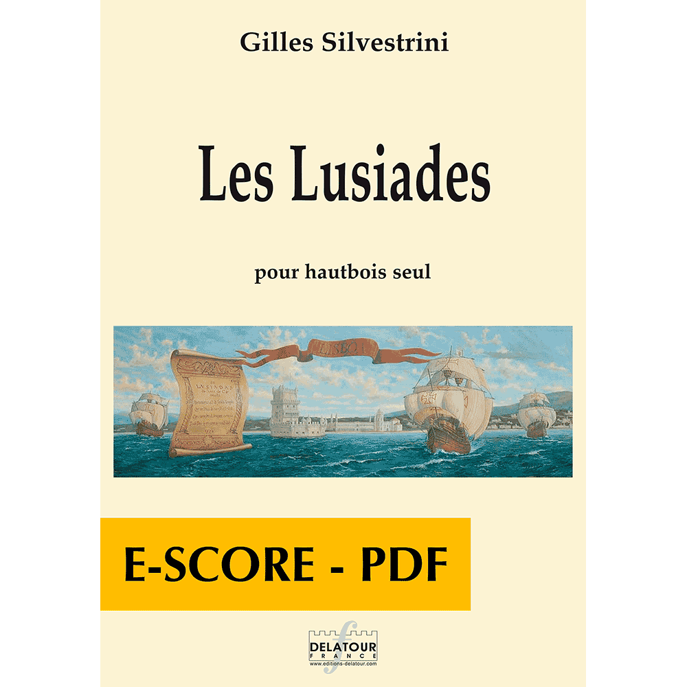 Les Lusiades für Oboe solo - E-score PDF