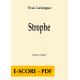 Strophe für Orgel - E-score PDF