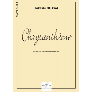 Chrysanthème für Blockflöte und Klavier