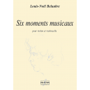 Six moments musicaux for violon and cello
