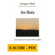 Ave Maria for soprano and choir SATB a cappella - E-score PDF