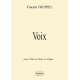 Voix for flute and piano or organ