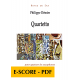 Quartetto for saxophone quartet - E-score PDF