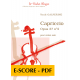 Capriccio - Opus 37 n°2 for violin solo - E-score PDF