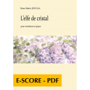 L'elfe de cristal für Posaune und Klavier - E-score PDF