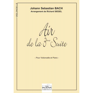 Aria from the Orchestral Suite No.3 BWV 1068 for cello and piano