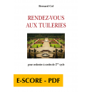 Rendez-vous aux tuileries für Streichorchester - E-score PDF