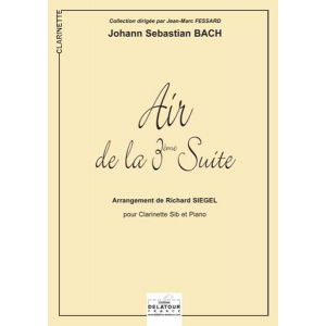 Aria aus der dritten Orchestersuite BWV 1068 für Klarinette und Klavier