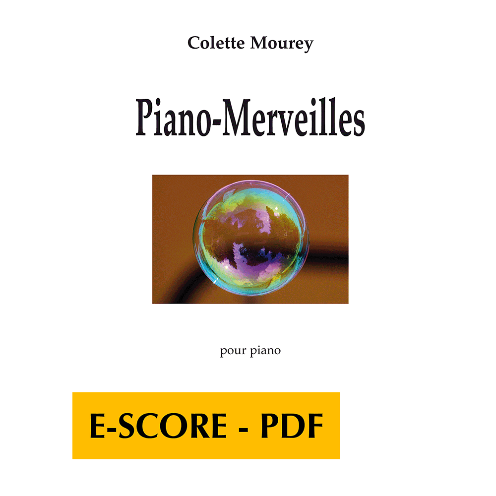 Piano-merveilles für Klavier - E-score PDF