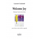 Welcome Joy pour choeur mixte SATB a cappella