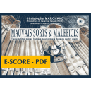 Mauvais sorts et maléfices for organ 2 or 4 hands - E-score PDF