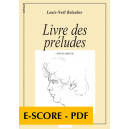 Buch of Präludien für Orgel - E-score PDF