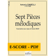 Seven melodic pieces for organ - E-score PDF