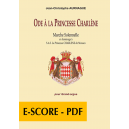 Ode à la Princesse Charlène for organ - E-score PDF