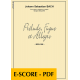 Prelude, Fugue and Allegro BWV 998 for organ without pedals - E-score PDF