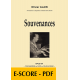 Souvenances - Solo and organ - E-score PDF