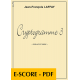 Cryptogramme 3 für Viola und Orgel - E-score PDF