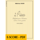 2 Stücke für Akkordeon - E-score PDF