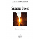 Summer street for bassoon quartet