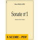 Sonate n°1 for viola and piano - E-score PDF