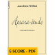 Apsara-étude für Klarinette solo - E-score PDF