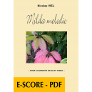 Milda melodio für Klarinette und Klavier - E-score PDF