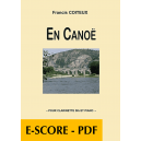 En canoë für Klarinette und Klavier - E-score PDF