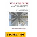 Le son de l'orchestre - cahier d'instrumentation de la harpe - E-score PDF