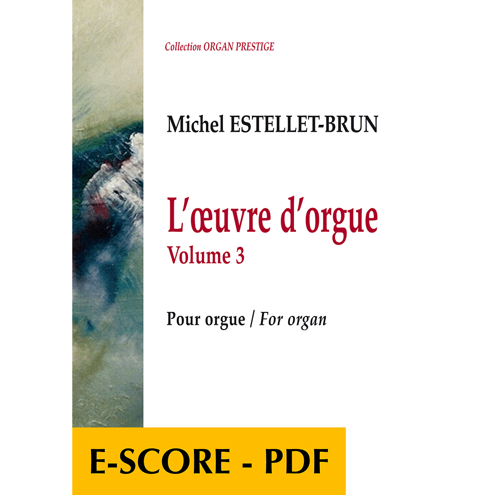 The organ works  Vol. 3 - E-score PDF
