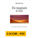 Trio imaginaire de Fauré für Violine, Klarinette und Klavier - E-score PDF