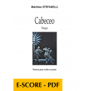 Cabeceo - Tango für Violine und Klavier - E-score PDF