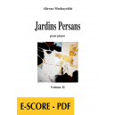 Jardins Persans für piano - Band 2 - E-score PDF