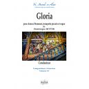 Gloria for SATB Chorus, Trumpet and Organ - Score