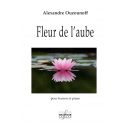 Fleur de l'aube for bassoon and piano