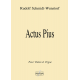 Actus Pius for violin and organ